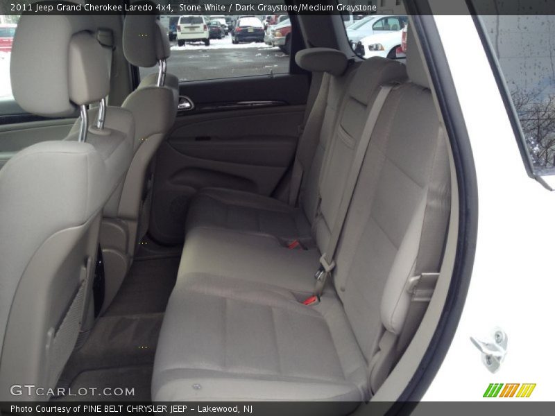 Stone White / Dark Graystone/Medium Graystone 2011 Jeep Grand Cherokee Laredo 4x4