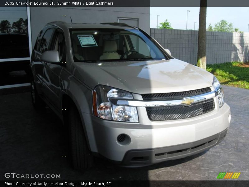 Summit White / Light Cashmere 2009 Chevrolet Equinox LT