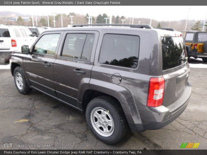 Mineral Gray Metallic / Dark Slate Gray/Light Pebble 2014 Jeep Patriot Sport
