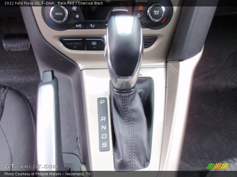 Race Red / Charcoal Black 2012 Ford Focus SEL 5-Door