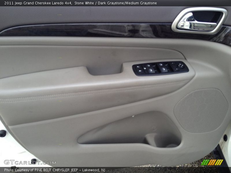 Stone White / Dark Graystone/Medium Graystone 2011 Jeep Grand Cherokee Laredo 4x4