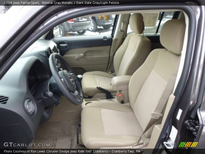 Mineral Gray Metallic / Dark Slate Gray/Light Pebble 2014 Jeep Patriot Sport