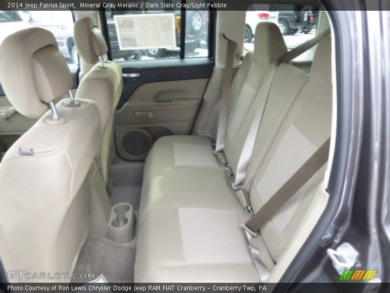 Mineral Gray Metallic / Dark Slate Gray/Light Pebble 2014 Jeep Patriot Sport