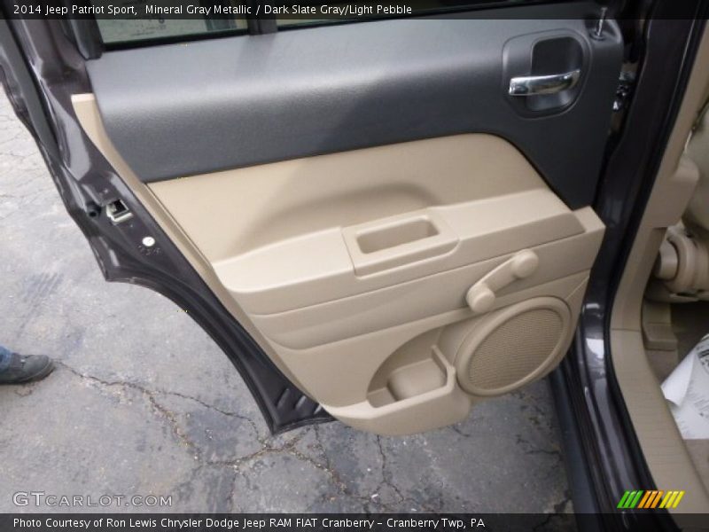Mineral Gray Metallic / Dark Slate Gray/Light Pebble 2014 Jeep Patriot Sport