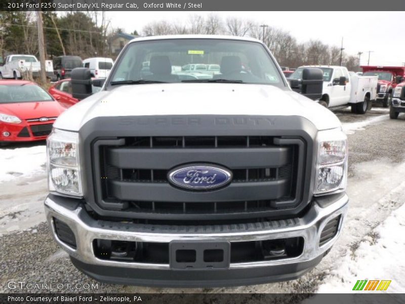 Oxford White / Steel 2014 Ford F250 Super Duty XL Regular Cab