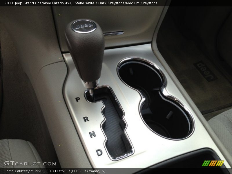 Stone White / Dark Graystone/Medium Graystone 2011 Jeep Grand Cherokee Laredo 4x4