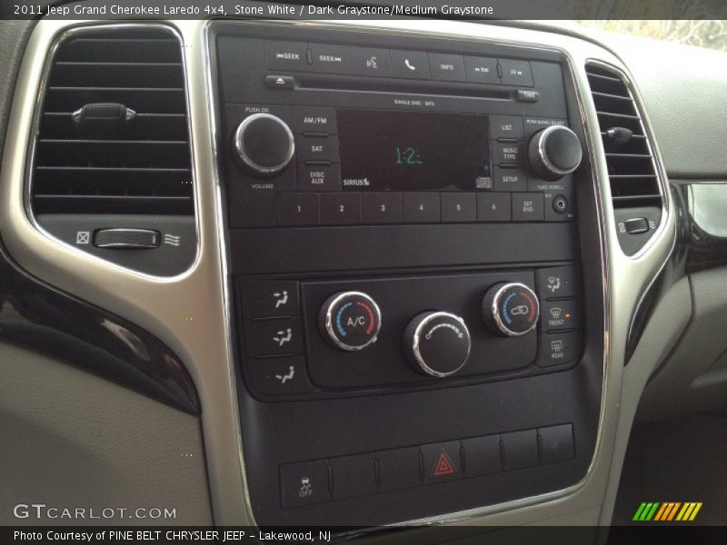 Stone White / Dark Graystone/Medium Graystone 2011 Jeep Grand Cherokee Laredo 4x4
