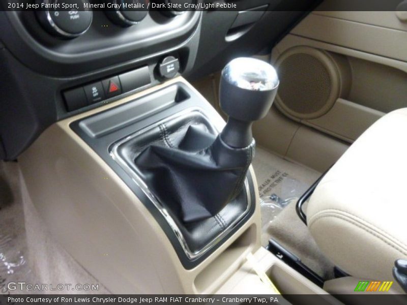 Mineral Gray Metallic / Dark Slate Gray/Light Pebble 2014 Jeep Patriot Sport