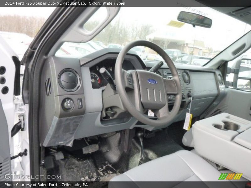 Oxford White / Steel 2014 Ford F250 Super Duty XL Regular Cab