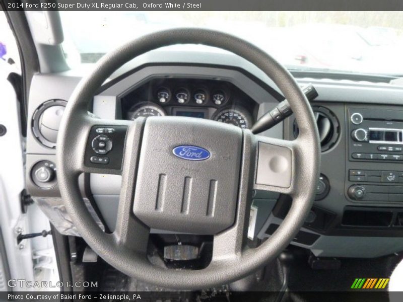  2014 F250 Super Duty XL Regular Cab Steering Wheel