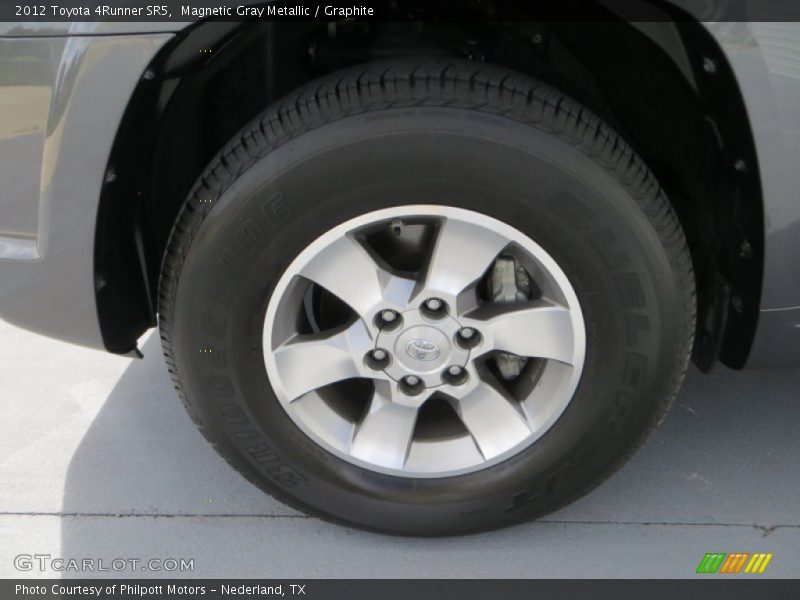 Magnetic Gray Metallic / Graphite 2012 Toyota 4Runner SR5