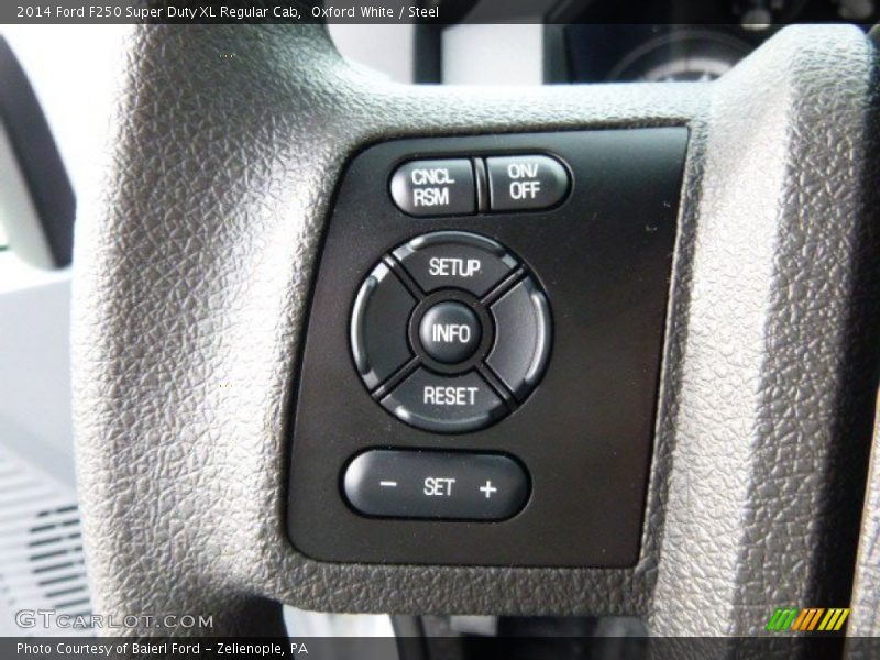 Controls of 2014 F250 Super Duty XL Regular Cab