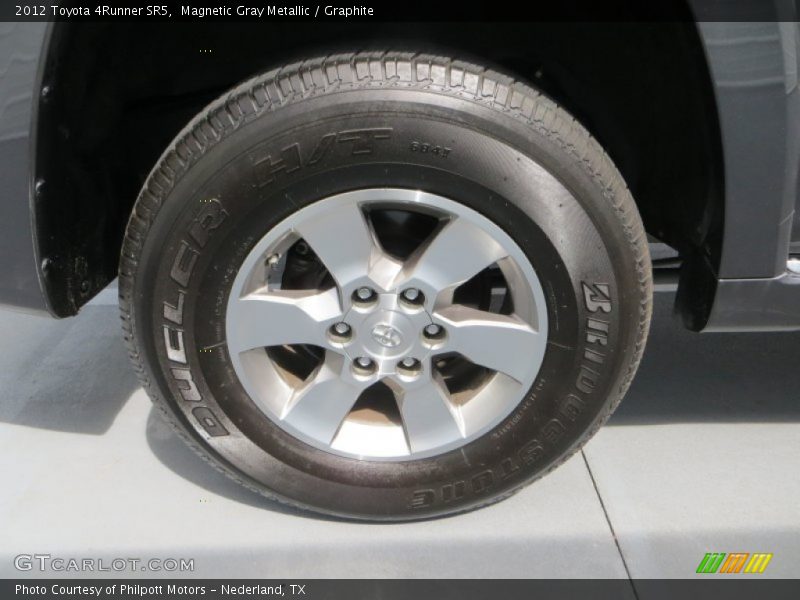 Magnetic Gray Metallic / Graphite 2012 Toyota 4Runner SR5