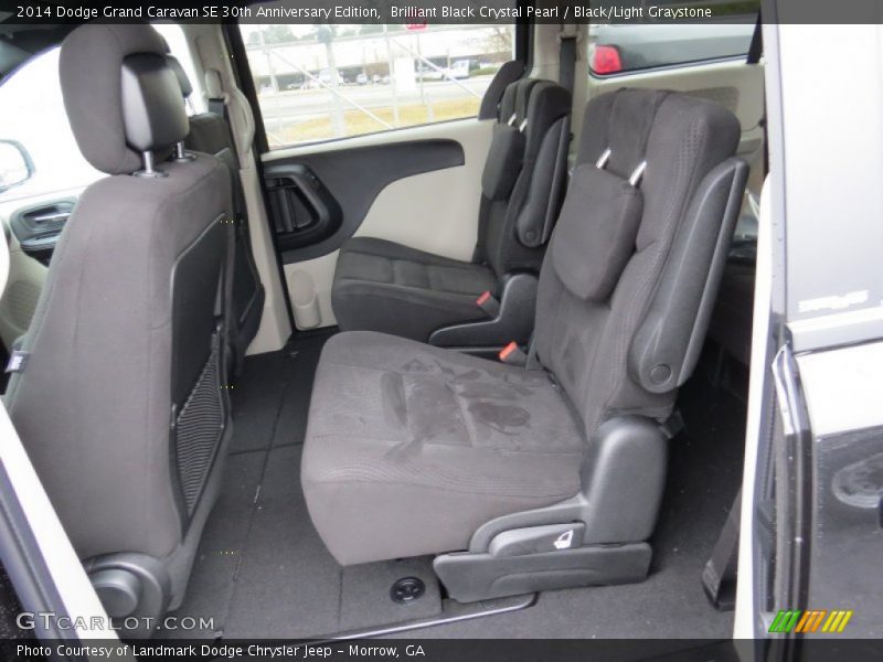 Brilliant Black Crystal Pearl / Black/Light Graystone 2014 Dodge Grand Caravan SE 30th Anniversary Edition