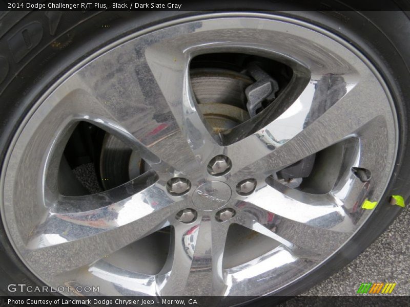 Black / Dark Slate Gray 2014 Dodge Challenger R/T Plus
