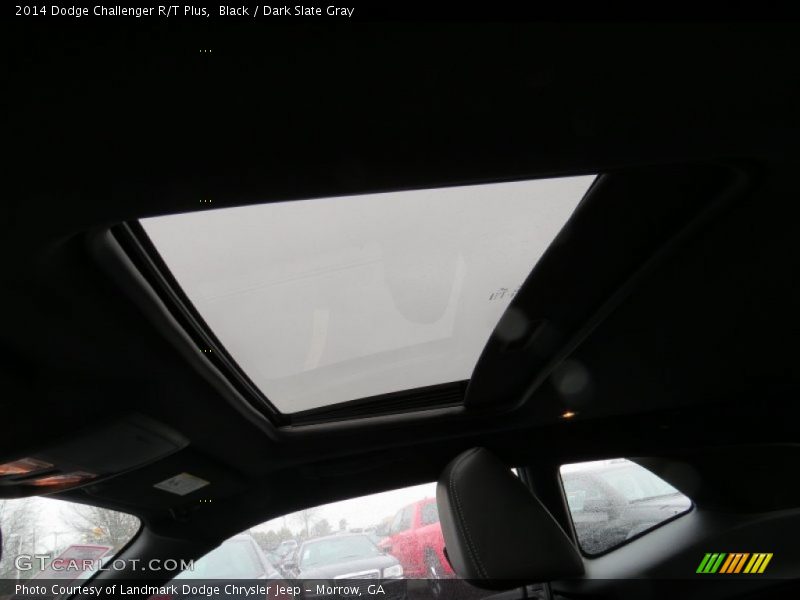 Black / Dark Slate Gray 2014 Dodge Challenger R/T Plus