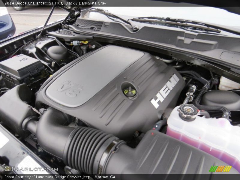 Black / Dark Slate Gray 2014 Dodge Challenger R/T Plus