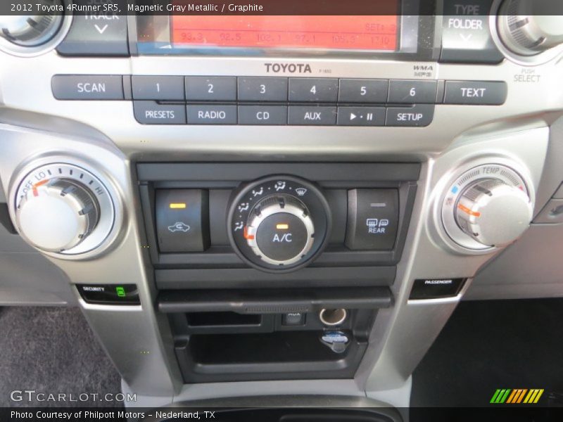 Magnetic Gray Metallic / Graphite 2012 Toyota 4Runner SR5