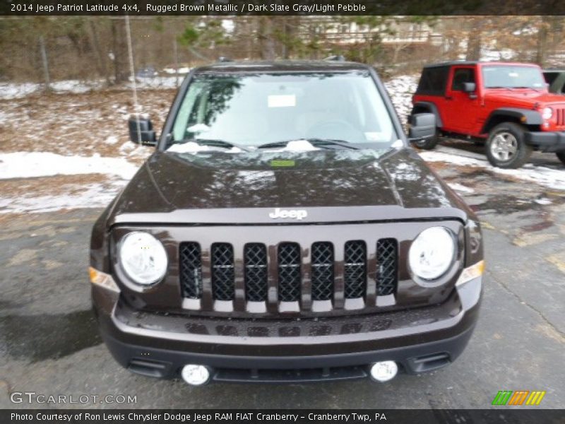 Rugged Brown Metallic / Dark Slate Gray/Light Pebble 2014 Jeep Patriot Latitude 4x4