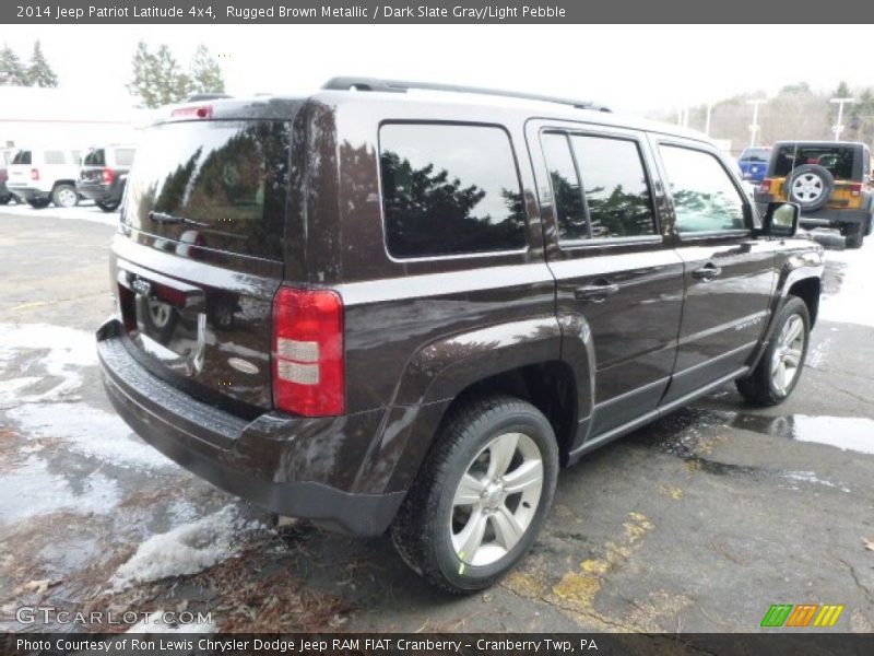 Rugged Brown Metallic / Dark Slate Gray/Light Pebble 2014 Jeep Patriot Latitude 4x4