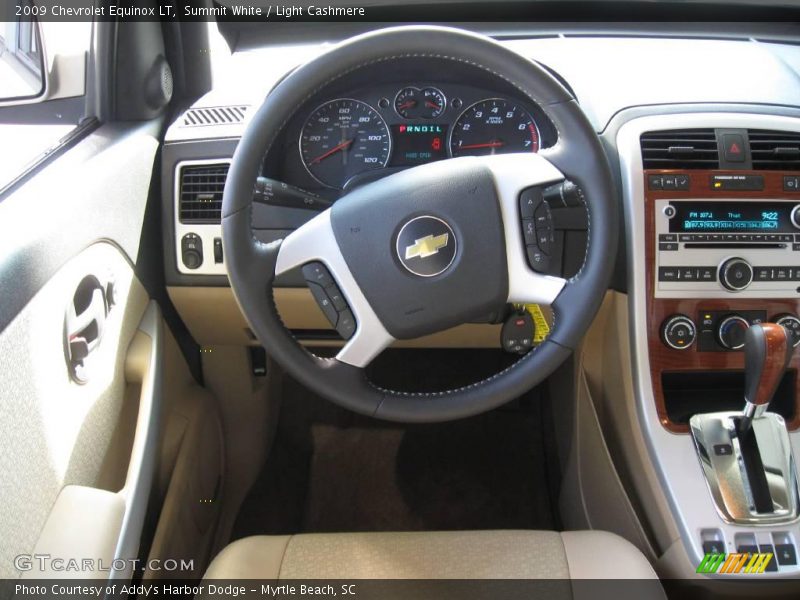 Summit White / Light Cashmere 2009 Chevrolet Equinox LT