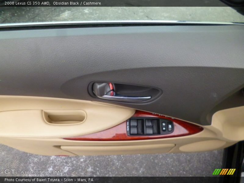 Obsidian Black / Cashmere 2008 Lexus GS 350 AWD