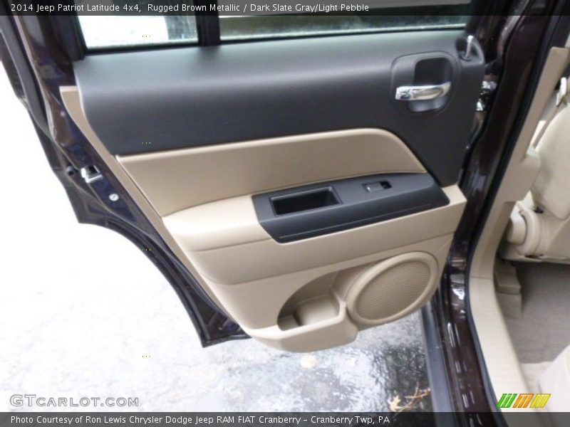 Rugged Brown Metallic / Dark Slate Gray/Light Pebble 2014 Jeep Patriot Latitude 4x4