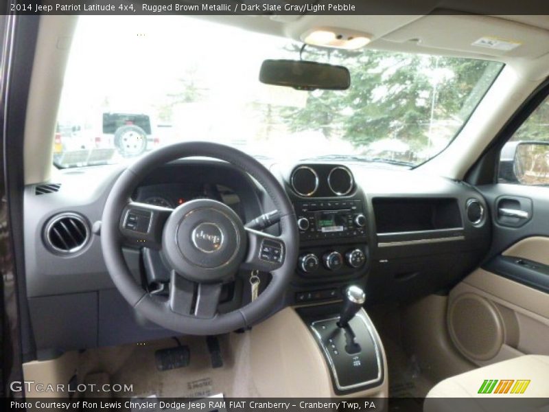 Rugged Brown Metallic / Dark Slate Gray/Light Pebble 2014 Jeep Patriot Latitude 4x4