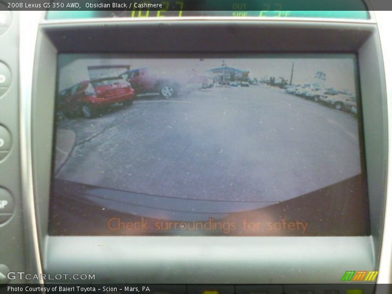 Obsidian Black / Cashmere 2008 Lexus GS 350 AWD