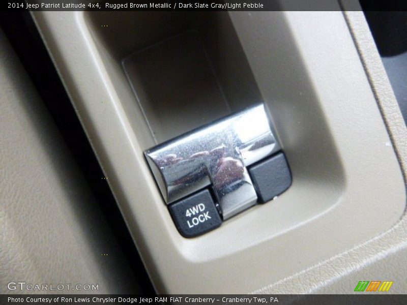 Rugged Brown Metallic / Dark Slate Gray/Light Pebble 2014 Jeep Patriot Latitude 4x4