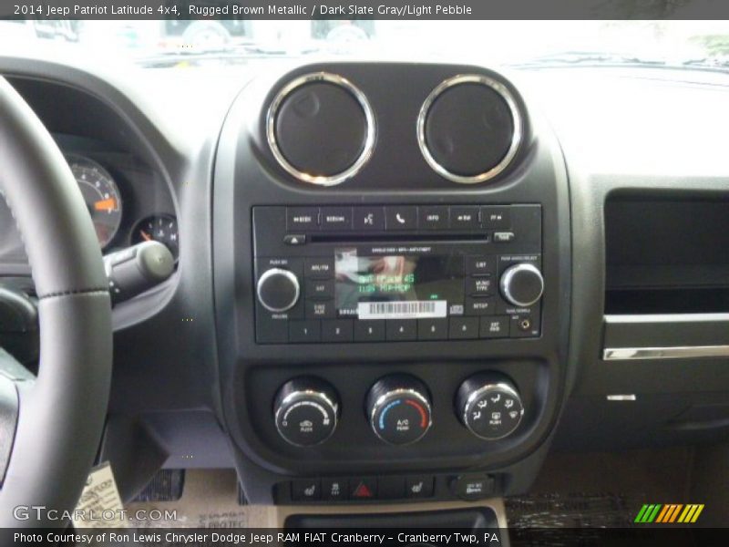 Rugged Brown Metallic / Dark Slate Gray/Light Pebble 2014 Jeep Patriot Latitude 4x4