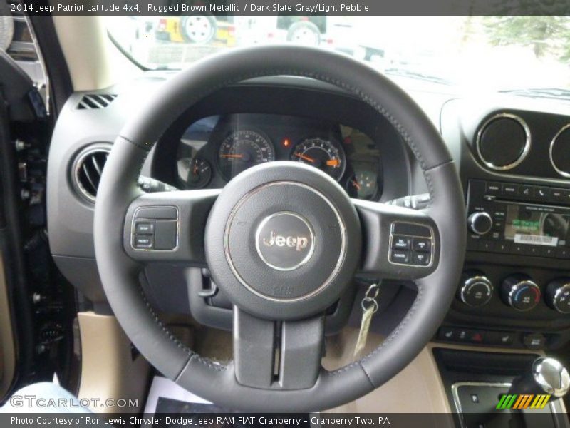 Rugged Brown Metallic / Dark Slate Gray/Light Pebble 2014 Jeep Patriot Latitude 4x4