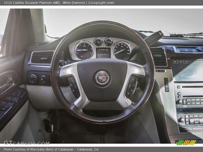  2010 Escalade Platinum AWD Steering Wheel