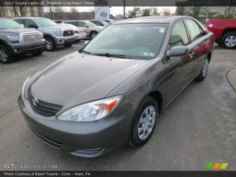 Phantom Gray Pearl / Stone 2002 Toyota Camry LE