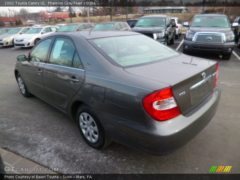Phantom Gray Pearl / Stone 2002 Toyota Camry LE