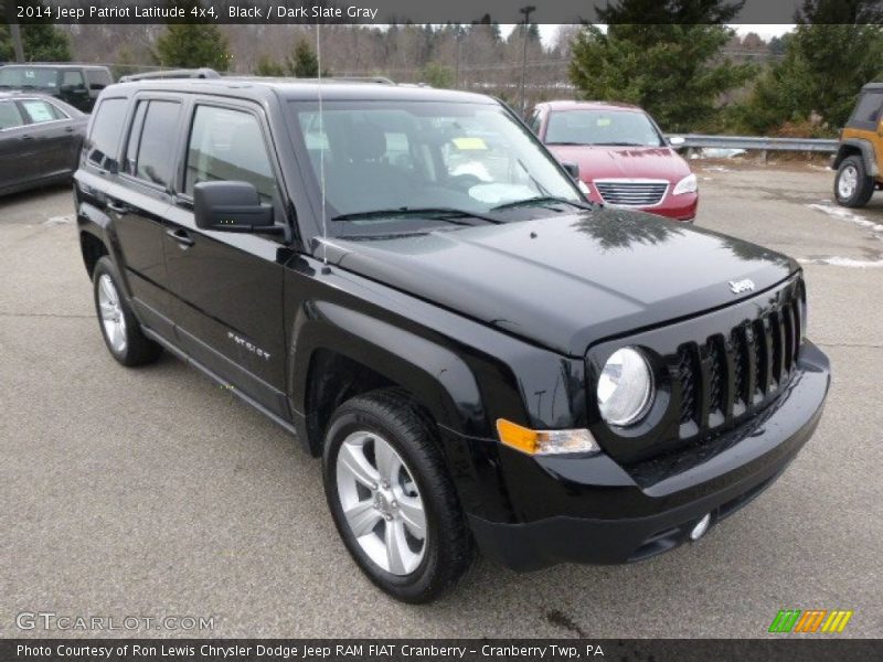 Black / Dark Slate Gray 2014 Jeep Patriot Latitude 4x4