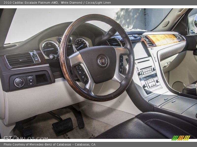 Cocoa/Light Linen Interior - 2010 Escalade Platinum AWD 