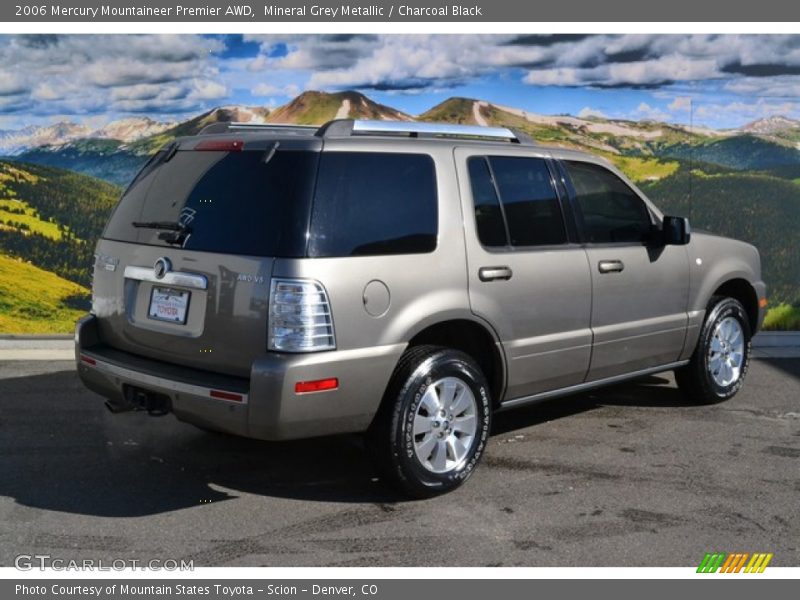 Mineral Grey Metallic / Charcoal Black 2006 Mercury Mountaineer Premier AWD