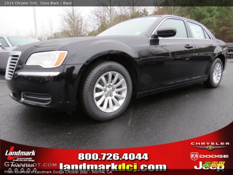 Gloss Black / Black 2014 Chrysler 300