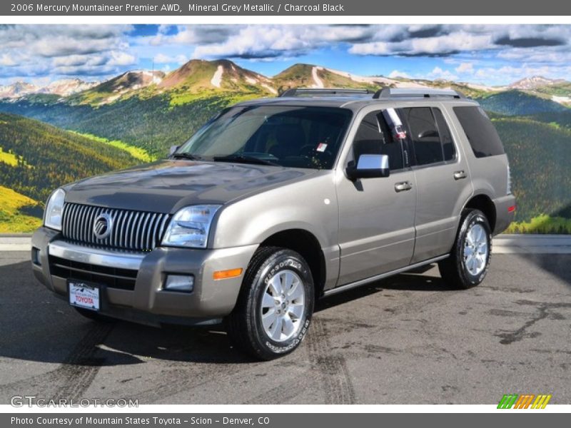 Mineral Grey Metallic / Charcoal Black 2006 Mercury Mountaineer Premier AWD