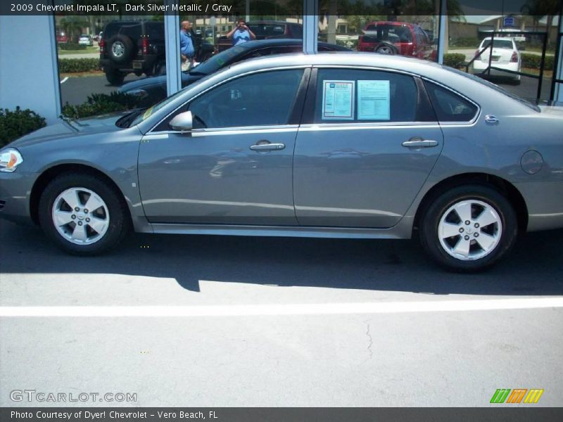 Dark Silver Metallic / Gray 2009 Chevrolet Impala LT