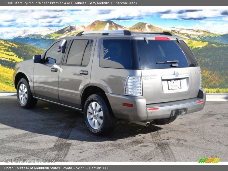 Mineral Grey Metallic / Charcoal Black 2006 Mercury Mountaineer Premier AWD