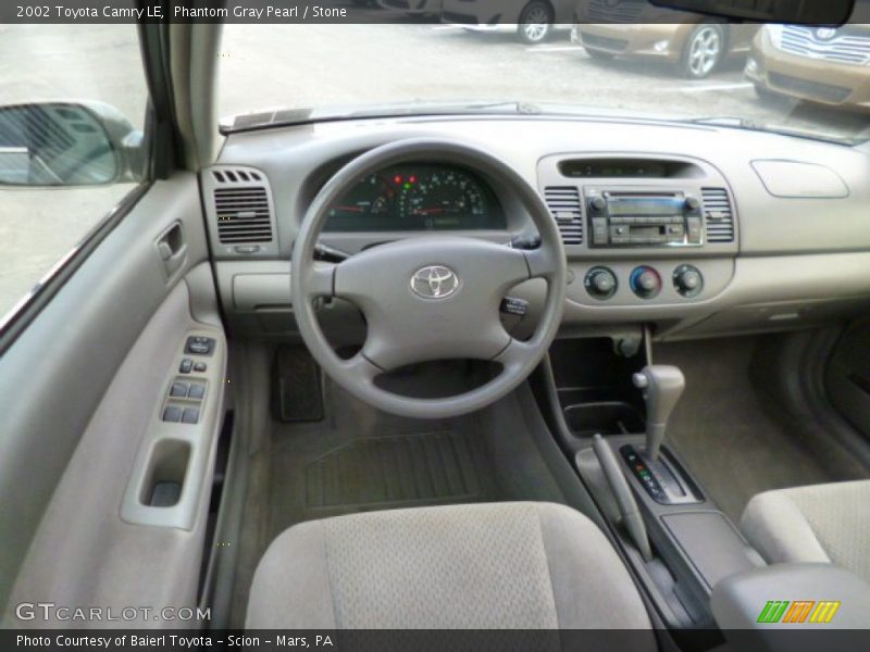 Phantom Gray Pearl / Stone 2002 Toyota Camry LE