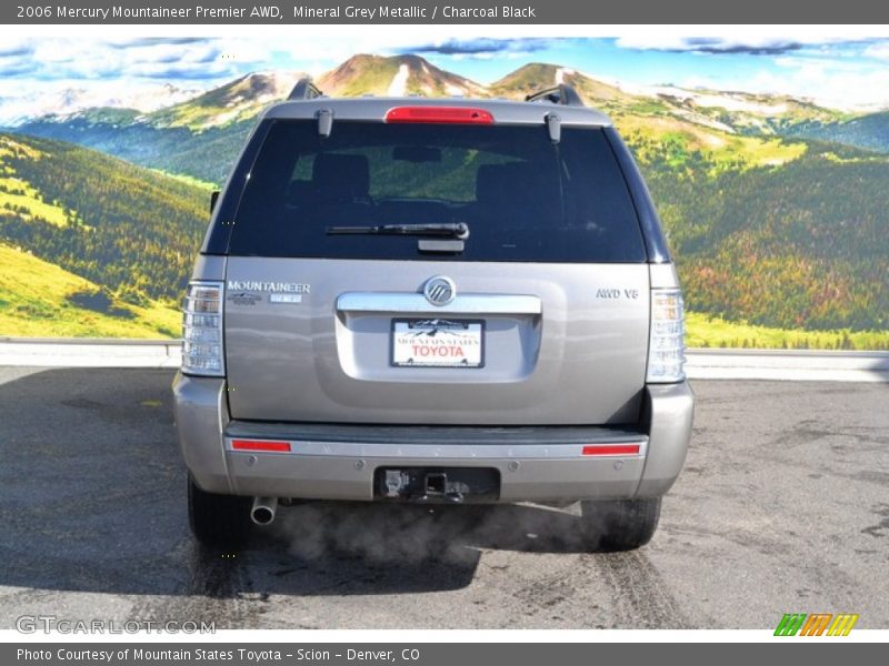 Mineral Grey Metallic / Charcoal Black 2006 Mercury Mountaineer Premier AWD