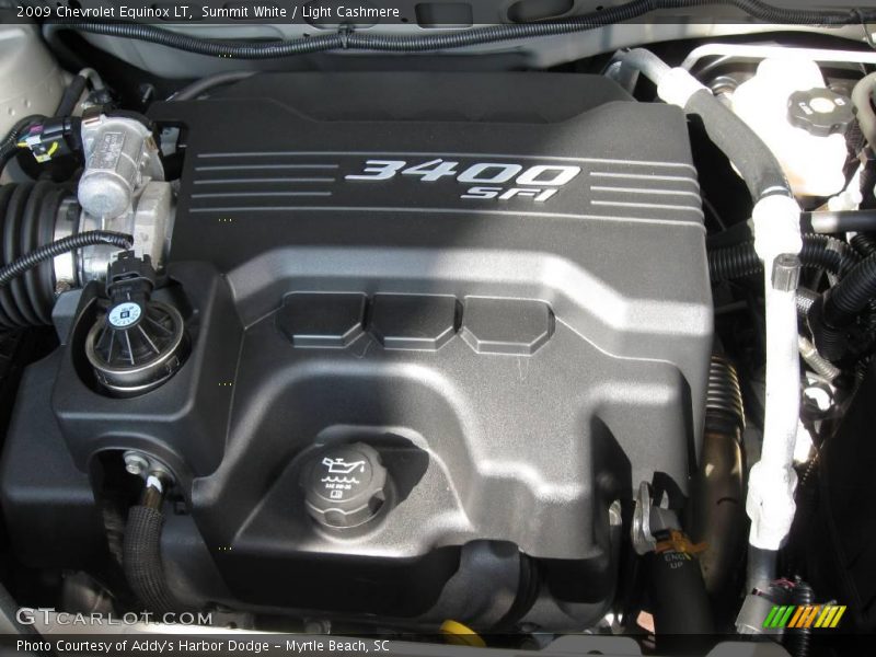 Summit White / Light Cashmere 2009 Chevrolet Equinox LT