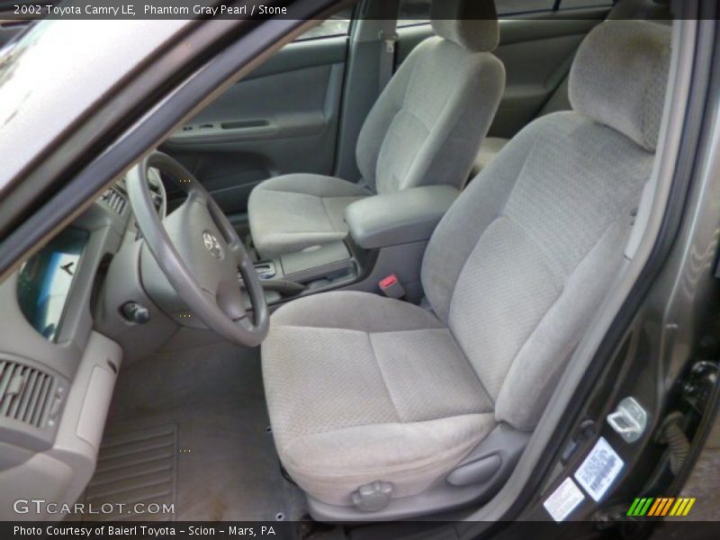 Phantom Gray Pearl / Stone 2002 Toyota Camry LE