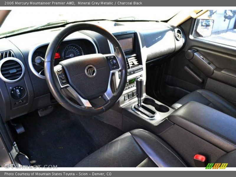 Mineral Grey Metallic / Charcoal Black 2006 Mercury Mountaineer Premier AWD