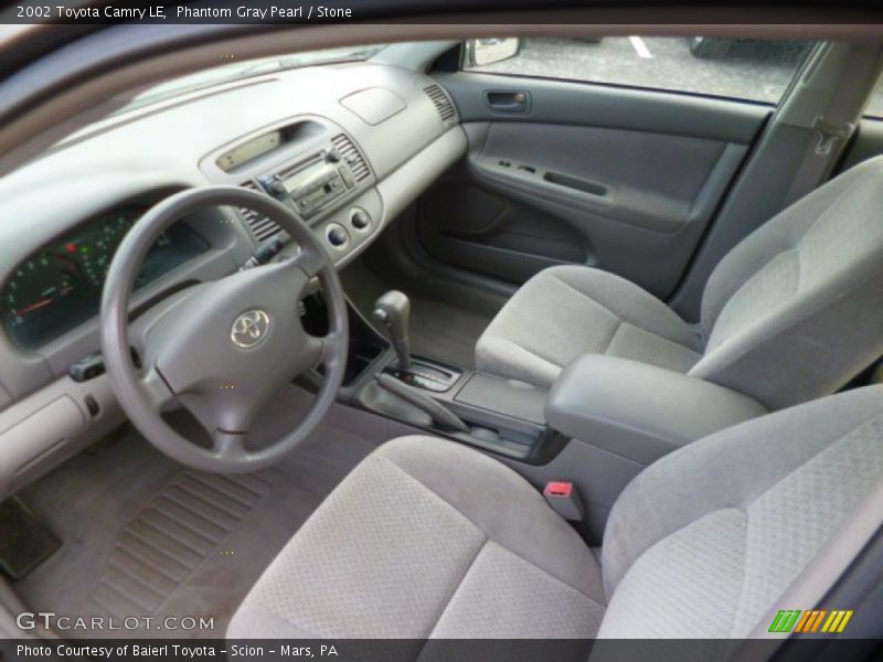 Phantom Gray Pearl / Stone 2002 Toyota Camry LE