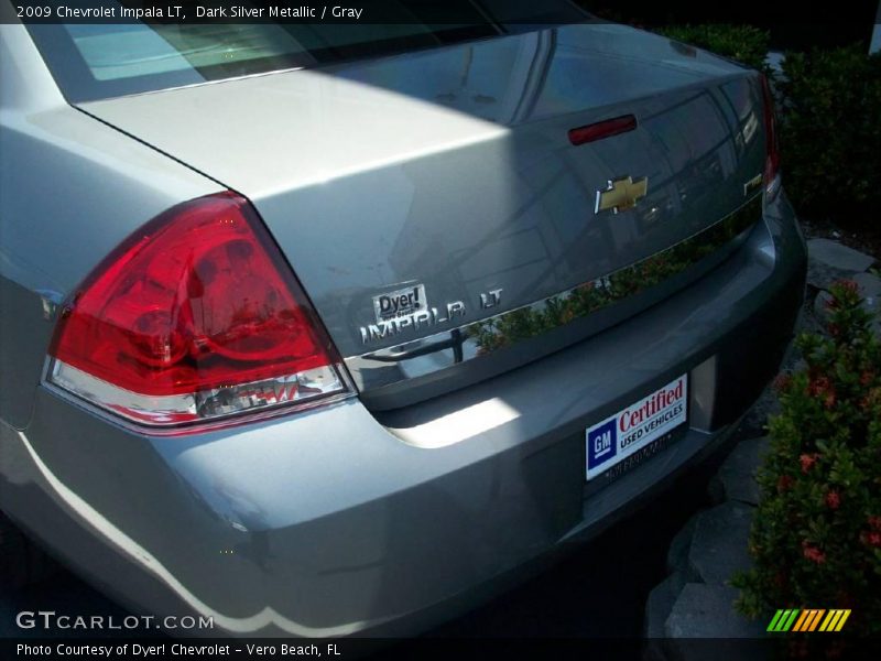 Dark Silver Metallic / Gray 2009 Chevrolet Impala LT