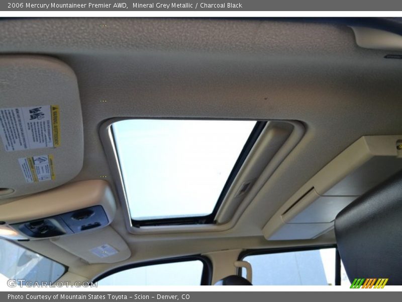 Mineral Grey Metallic / Charcoal Black 2006 Mercury Mountaineer Premier AWD